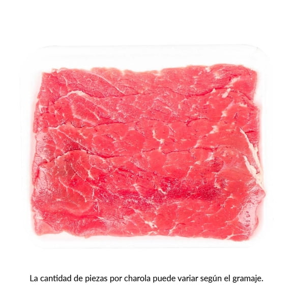Fajita de res asador por kg  peso aprox por charola 700 a 800 g