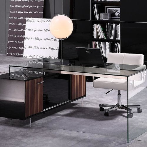 Orren Ellis Blairwood L Shape Writing Desk Walmart Com Walmart Com