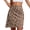 Leopard, variant on 20" Knee Length Skorts Wide Waist Long Athletic Tennis Golf Skirt with Pockets