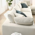 thumbnail image 4 of Modular Sectional Deep Sofa Set, Beige, Fabric, Modern Contemporary, Living Lounge Cafe Room Hotel Lobby Hospitality, 4 of 10