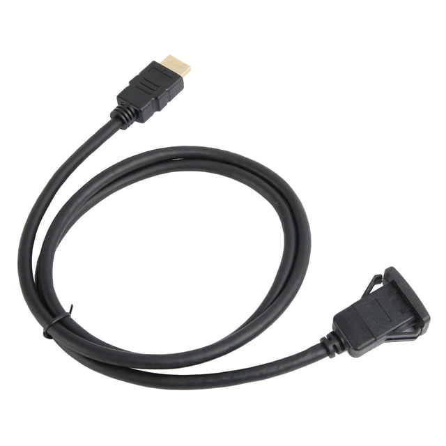 Cable de extensión de interfaz multimedia de alta definición de 3 pies Cable de extensión de montaje empotrado en tablero para automóvil, motocicleta y barco