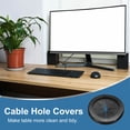 thumbnail image 6 of 6Pack 2"(52mm) ID 2-3/8" (60mm) Drill Hole Grommets with Cable Ties, Black, 6 of 7