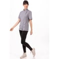 thumbnail image 3 of Chef Works Women's Springfield Chef Coat, Grey Chef Jacket with Cool Vent Side Panels, XL, 3 of 8