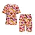 thumbnail image 1 of Fotbe Happy Thanksgiving Turkey Pijama Estampada de 2 Piezas para Niños – Ropa de Dormir de Manga Corta Cómoda para Niños y Niñas, Camiseta y Shorts de Algodón-3X-Large, 1 of 6