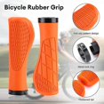 thumbnail image 4 of 2PCS Non-slip Mountain Bike Handlebar Grip Soft Rubber MTB Grips Anti-skid Comfortable Lockable Bicycle Grips Bike Parts, 4 of 5