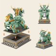 thumbnail image 2 of Chinese Culture Jade Seal Unicorn Mascot Mini Building Blocks, 2 of 4