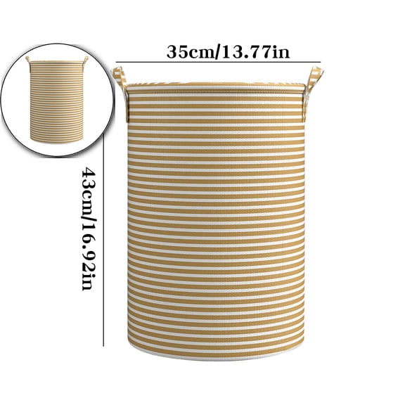 VQPeo Foldable Non-Woven Laundry Basket, Breathable Dirty Clothes Organizer, Multipurpose Home & Dormitory Storage Bin for Bathroom Sorting
