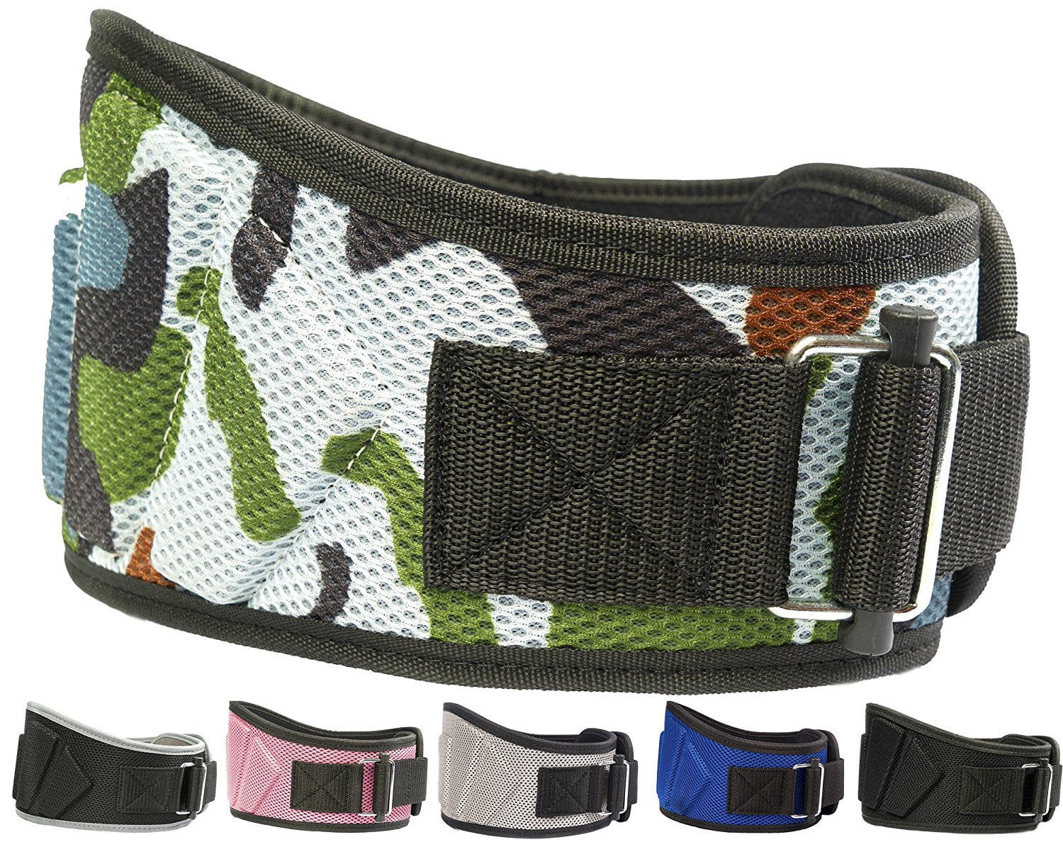 Fire Team Fit 6" Lightweight Contoured Olympic Weight Lifting Belt