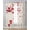 Red, variant on Red Valentines Day Sheer Curtains 39 Inch Length 2 Panels Set for Living Room/Bedroom, Red Love Heart Tree Vintage Kitchen Curtains Grommet Semi-Sheer Curtains Drapes Window Treatments 27.5"x39"x2