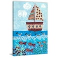 thumbnail image 2 of Marmont Hill Sunny Sailing Canvas Wall Art, 2 of 7