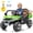 Green, variant on Joyracer 12V Ride on Toys UTV for Kids, Electric Car with Remote, Powered Ride on Dump Truck w/ Dump Bed & Shovel, Spring Suspension, Bluetooth Music, LED Lights, Black