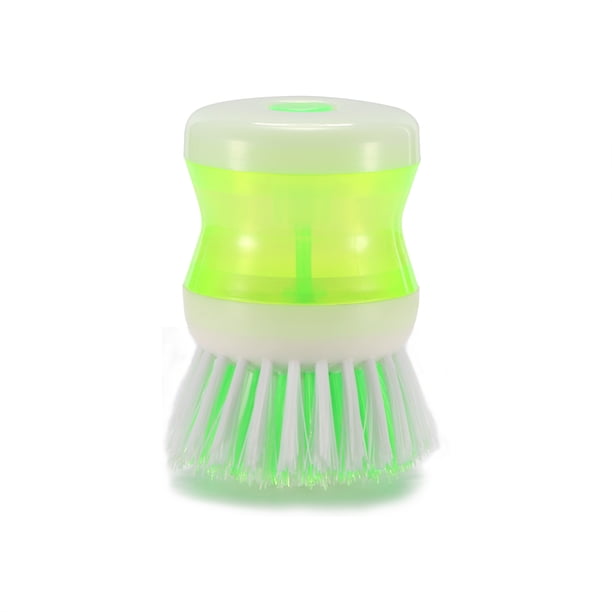 Cepillo De Olla Hidráulico Creativo De Color Aleatorio, Depurador De Cuencos Pequeños, Tazas, Platos, Herramienta De Lavado, Cepillo De Limpieza De Plástico Inevent HA014577-00
