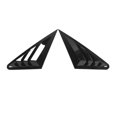 thumbnail image 1 of 2Pcs Rear Side Window Louver Covers Fit for 8V Sedan 2013 - 2020 Left and Right Impact Proof Rear Window Air Vent Scoop Shutter Covers with Sporty Look, 1 of 7