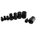 thumbnail image 2 of Metric Male Stubby Allen Hex Bit Sockets 1/4" 3/8" Drive 9pc 6mm - 19mm, 2 of 2