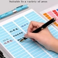 thumbnail image 4 of Rectangular Coloured Stickers Labels, Rainbow Sticky Label 10 Colours Color Coding Labels Rectangular Colored Stickers, 4 of 11