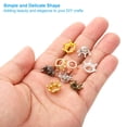 thumbnail image 4 of Uxcell 0.55x0.2" Metal King Crown Charm Crown Beads Charm, 100Pcs, Gold Tone, 4 of 8