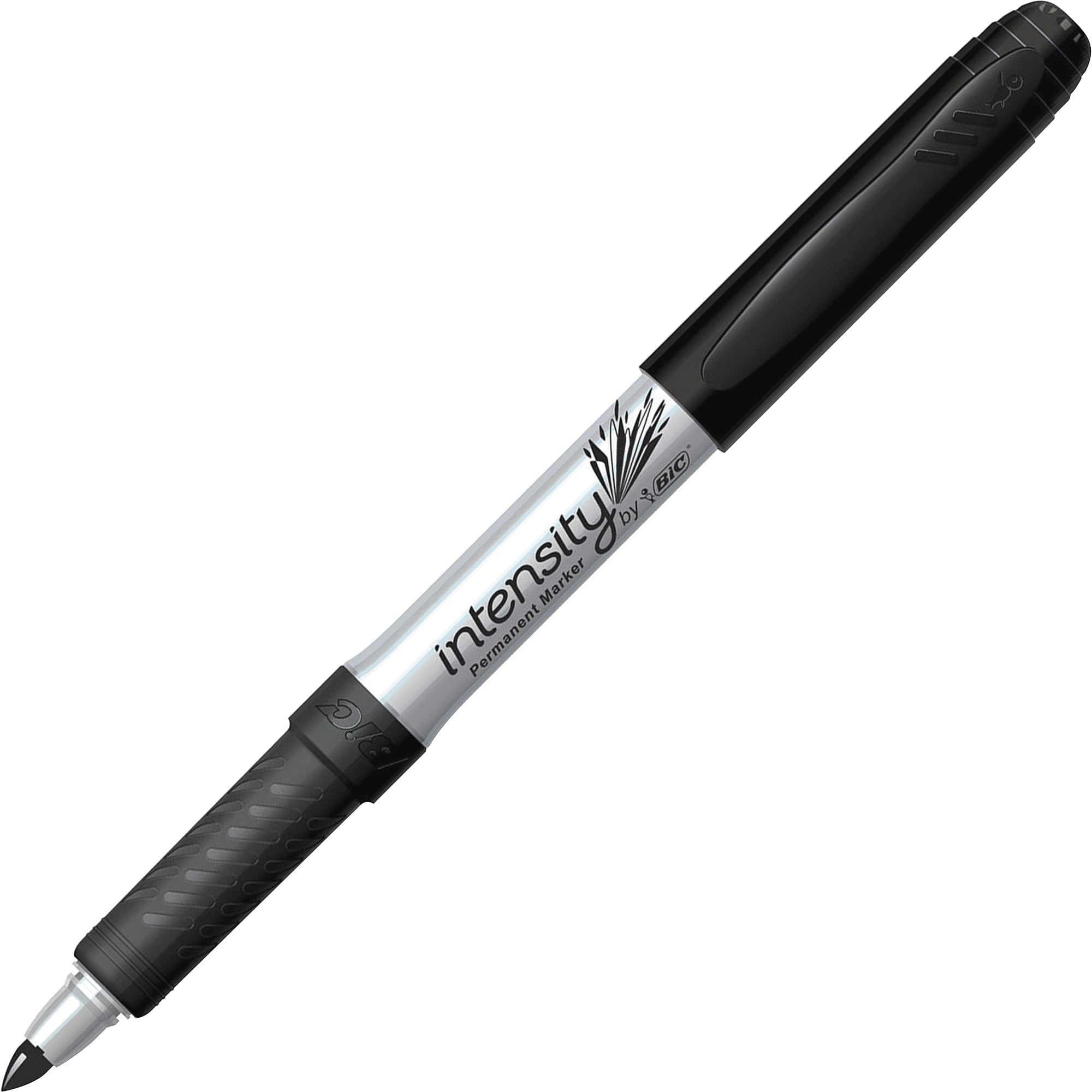 BIC Marking Fine Tip Permanent Marker, Tuxedo Black, Dozen - Walmart