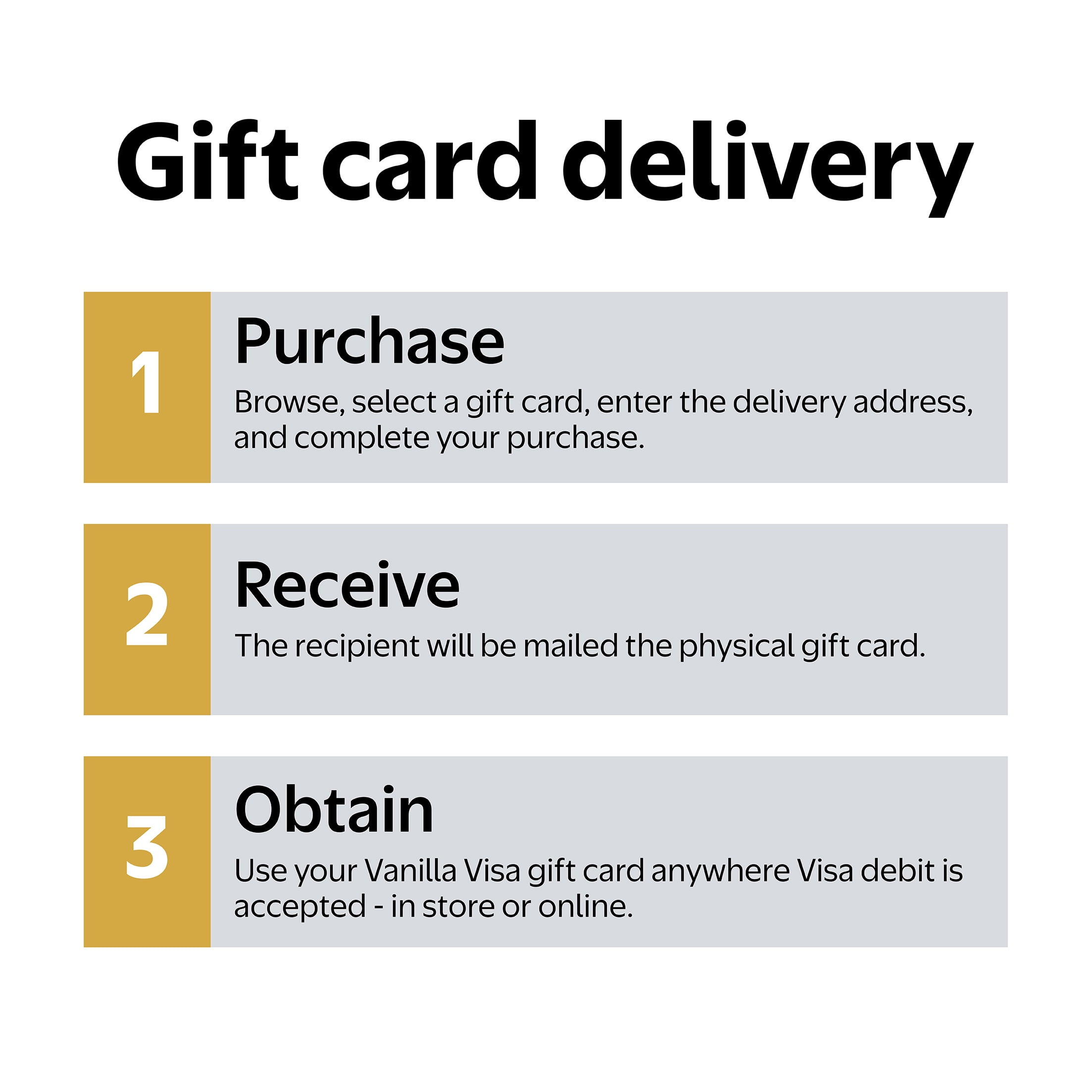 Vanilla® Visa® $100 Gold Box Gift Card (Plus $5.84 Purchase Fee)