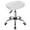White, variant on WIAIO Minimalist Swivel Stool with Wheel for Work SPA Shop Massage Height-adjustable Rolling Stool Chair with Square Seat,Black