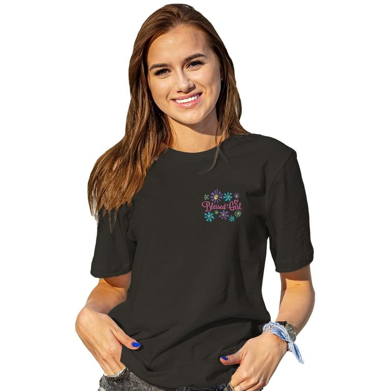 Blessed sales girl tshirt