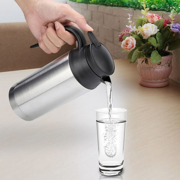 Electric Kettle, Stainless Steel Electric Heating Kettle, Temperature Control 12V / 24V For Travel Car