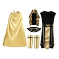 thumbnail image 1 of Abbracc Adult Egyptian Costume Accessories Festivals Club Masquerade Photo Props Cosplay, 1 of 9