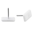 thumbnail image 1 of Unique Bargains Furniture Feet Nail, Square Chair Table Leg Protector Pad 19mm x 10mm 40pcs, 1 of 4