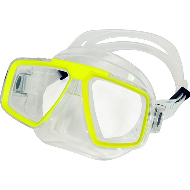Swim Mask Dive Goggles Swimming Goggles with Nose Cover Snorkeling Gear