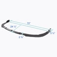 thumbnail image 4 of Spec-D Tuning Black Front Bumper Lip Spoiler Splitter 3PC Compatible with 2018-2020 Toyota Camry SE XLE, 4 of 7