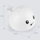 thumbnail image 2 of (1-2 años) - Juguete de baño de ballena blanca para niños, juguete de baño eléctrico, rociador de inducción, rociador de agua, juguete de bola con luz LED intermitente, fuente de juguete para niños y niñas Rojo Verde, 2 of 5