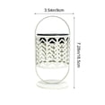 thumbnail image 3 of Solar-Powered Iron Art Hollow-Out Hanging Lamp Outdoor Waterproof Garden Decor Ambient Light Courtyard Hanging Lamp, 3 of 6