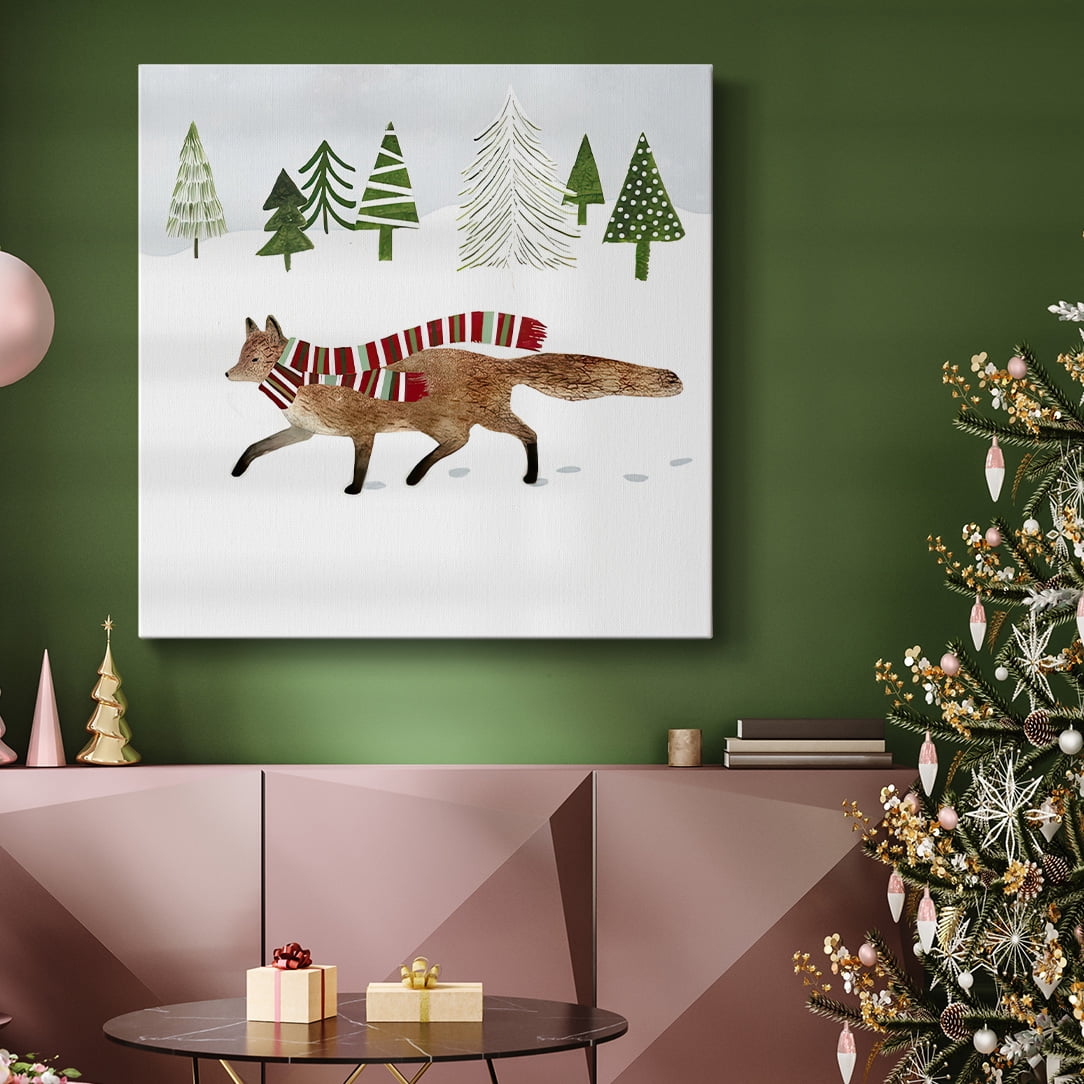 Woodland Christmas II- Gallery Wrapped Canvas