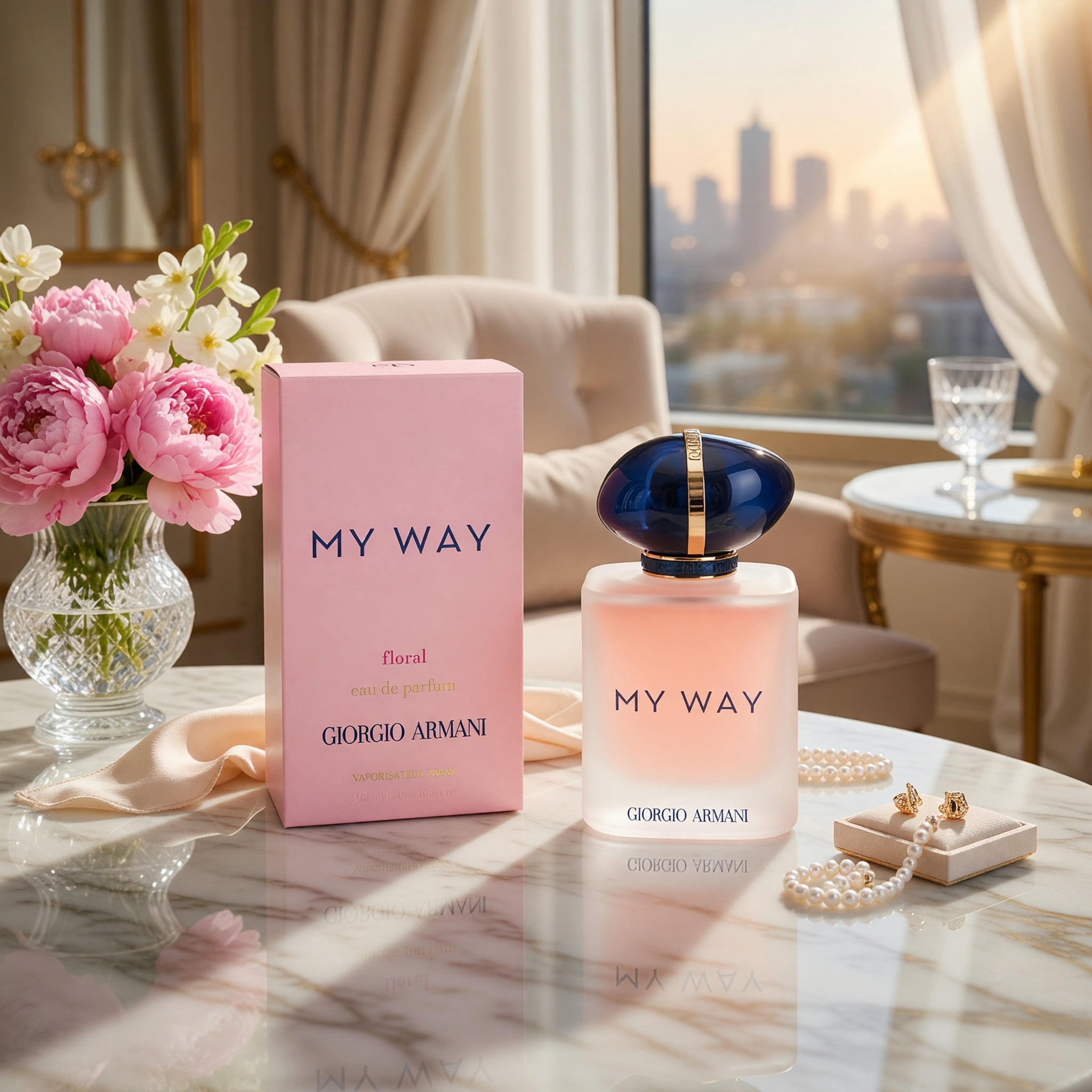 Giorgio Armani My Way Floral , 1.7 oz EDP Spray (Refillable