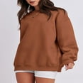 thumbnail image 2 of Sweats Surdimensionnés à Manches Longues pour Femmes, 2 of 6