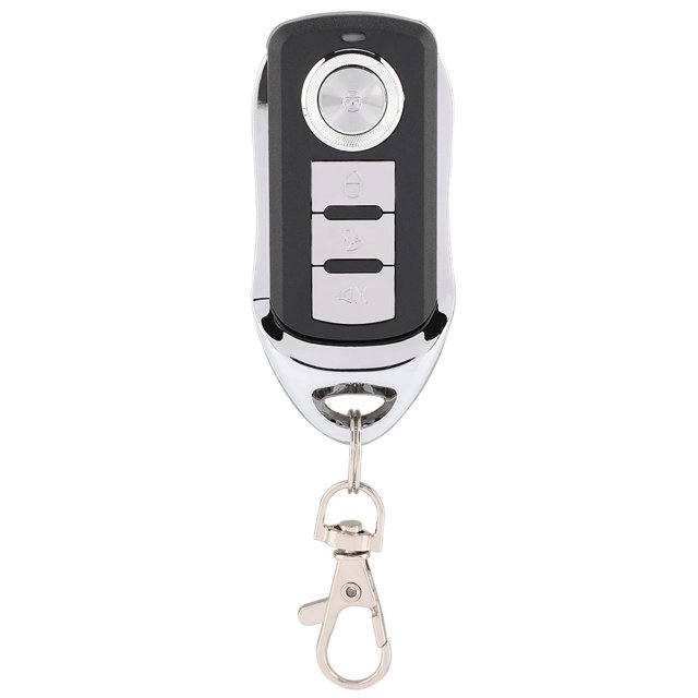 Control remoto inalámbrico universal de metal de 4 teclas para puertas de garaje y motocicletas, 315 MHz