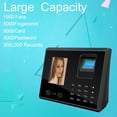 thumbnail image 4 of Biometric Attendance System Face &amp;Fingerprint Recognition TCP/IP Time Attendance System Clock Recorder Employee Reader Machine ,Easy to Use, 4 of 6