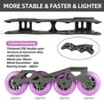 thumbnail image 5 of Professional Inline Skates for Women Men, COSMOID Roller Blades Adult Male Female, Size 5-13，Professional Fitness Roller Skates Blades for Unisex, 5 of 7