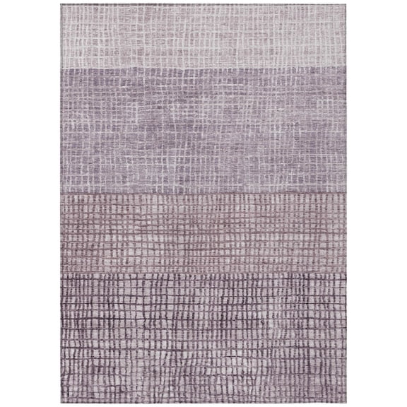 Dalyn Rugs Machine Washable Indoor/Outdoor Chantille Purple 2'6" x 3'10" Rug