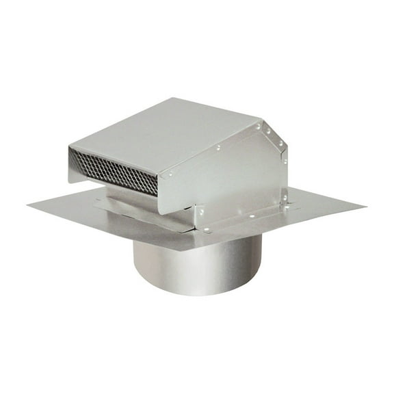 Deflect-O 4 in. D Aluminum Roof Cap With Tailpipe