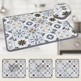 thumbnail image 4 of Unique Bargains Floral Design Dish Drying Mat for Dishes and Cups White 19.7*15.7 inch, 4 of 6