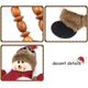 thumbnail image 4 of Adornos para el árbol de Navidad ZHAOCHENG colgantes de peluche Papá Noel muñeco de nieve reno, 4 of 4