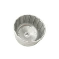 thumbnail image 2 of Oil Filter Wrench Cartridge Style 86mm 16 Flutes Filter Housing Caps Oil Filter Remover Tools Silver Replacement for Volvo, 2 of 6