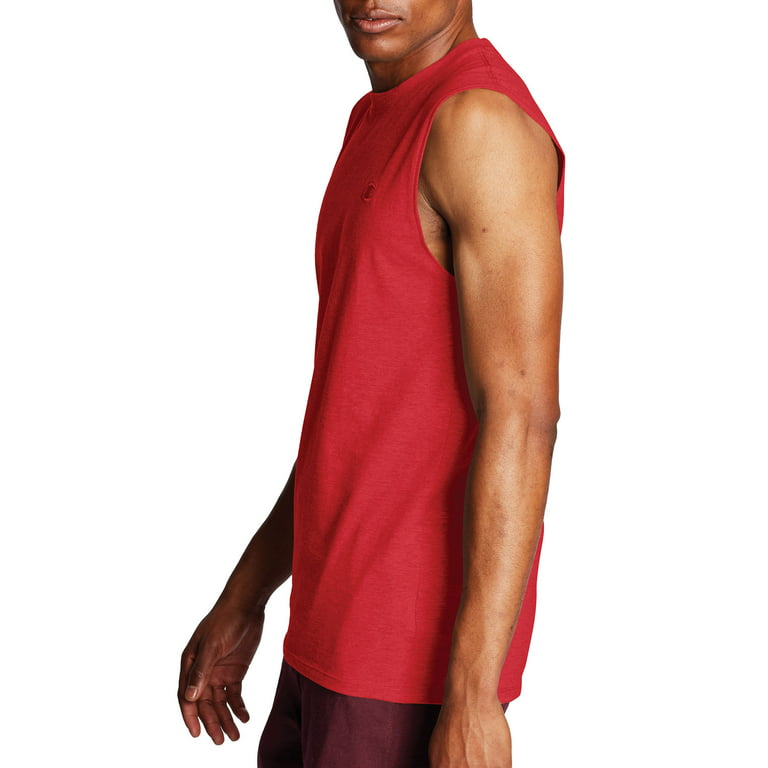 Champion Men's Classic Jersey Muscle Tee - Scarlet - 2XL