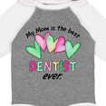 thumbnail image 4 of Inktastic My Mom is the Best Dentist Ever Boys or Girls Long Sleeve Baby Bodysuit, 4 of 5