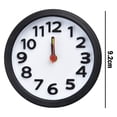 thumbnail image 1 of Bgsha Battery Operated Quartz Alarm Clock Night Light No Tick Bedroom Bedside Clocks, 1 of 10