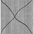 thumbnail image 1 of Ahgly Company Indoor Square Abstract Gray Modern Area Rugs, 3' Square, 1 of 4