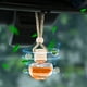 thumbnail image 4 of Ambientador para retrovisor de coche | Difusor colgante de aceites esenciales con aromas naturales | Eliminador de olores para un coche nuevo y purificador | Decoración compacta para coche, 4 of 6