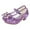 Purple, variant on Girls Dress Shoes Crystal Sparkle Mary Jane Flats Princess Heels for Wedding Party(Toddler/Little Kid/Big Kid)