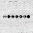 thumbnail image 4 of Craftnamesign Moon Phase Metal Wall Art LED Light, Crescent Moon Sign Home Decor, 4 of 5