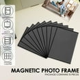 thumbnail image 2 of Adifare 10Pcs Magnetic Picture Frames Reusable Magnetic Sign Holder Clear PVC Magnetic Photo Pocket for Refrigerator Metal Whiteboard Office School 4x6inch/5x7inch/8.5x11inch, 2 of 7